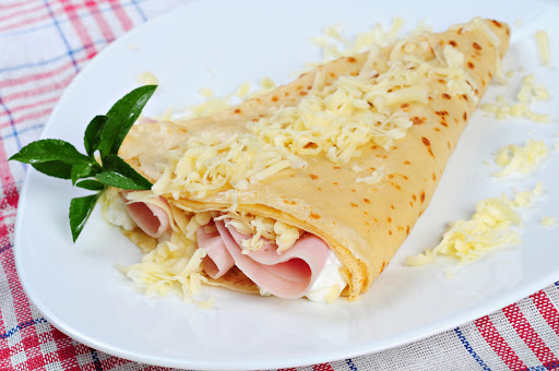 CREPS DE JAMON YORK Y QUESO