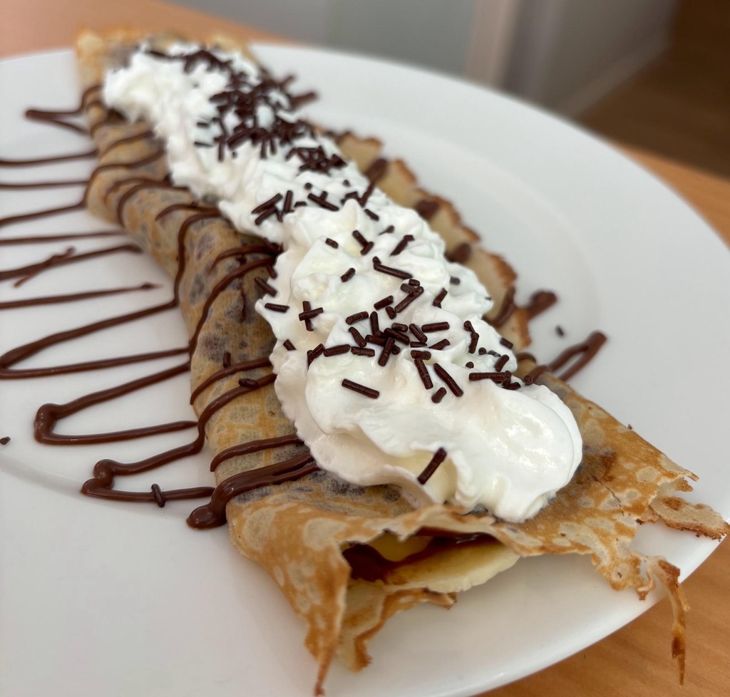 CREPS DE NUTELLA Y PLATANO