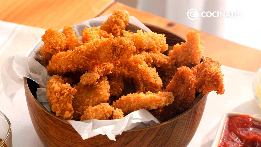 FINGERS DE POLLO CON PATATAS