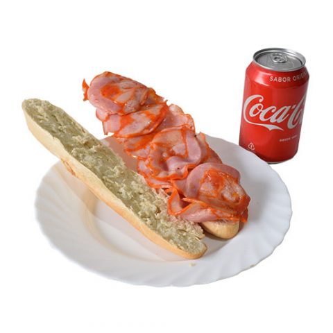 PACK BOCADILLO + BEBIDA (2 INGREDIENTES)
