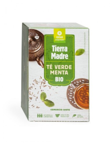 TÉ VERDE MENTA ECOLÓGICO TÉ VERDE VIETNAM 20 BOLSITAS