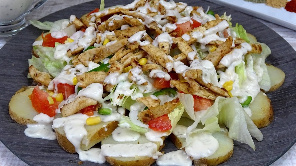 ENSALADA DE KEBAB