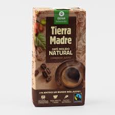 CAFÉ MOLIDO NATURAL TIERRA MADRE DE TAZA INTENSA Y EQUILIBRADA CON SABORES LIMPIOS Y FRESCOS 250 GR