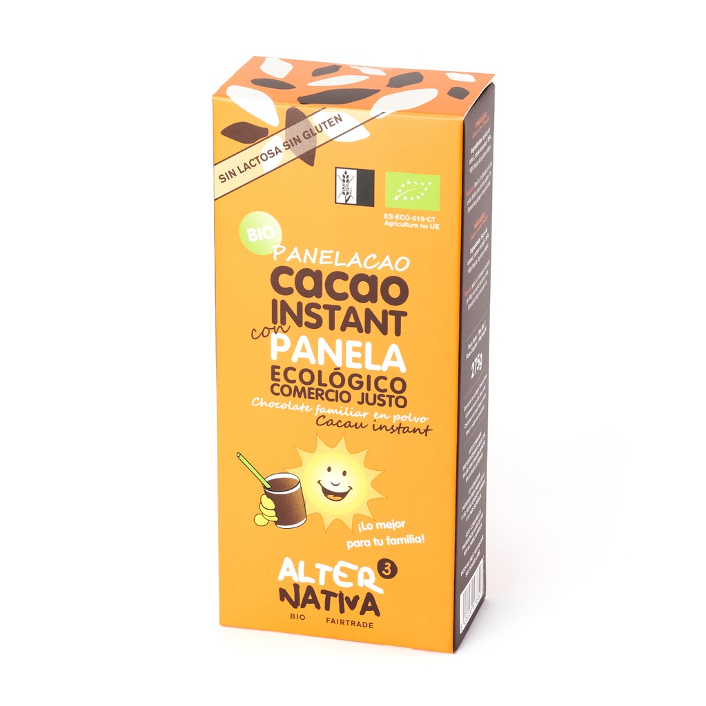 CACAO INSTANTÁNEO CON PANELA 275 GR
