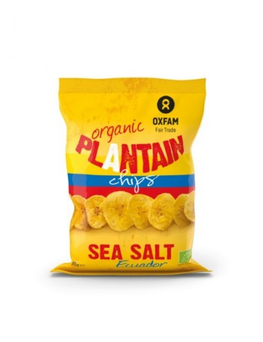 CHIPS DE PLÁTANO CON SAL 85 GR