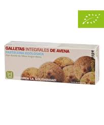 GALLETAS INTEGRALES DE AVENA 100 GR