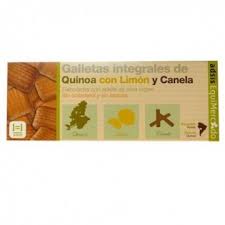 GALLETAS INTEGRALES DE AVENA CON CANELA Y LIMÓN 100 GR