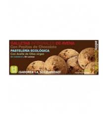 GALLETAS INTEGRALES DE AVENA CON CHOCOLATE 100 GR