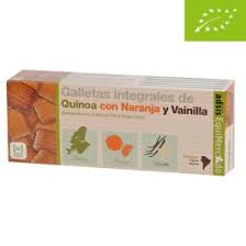 GALLETAS INTEGRALES DE AVENA CON NARANJA Y VAINILLA 100 GR